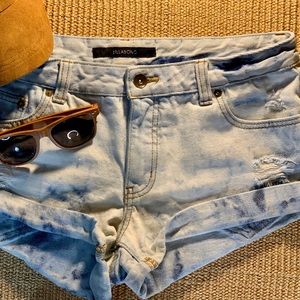 Billabong Distressed Jean Shorts